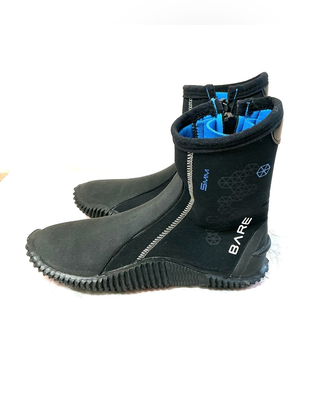 BARE Sz 8M/9.5W 5mm S-Flex Neoprene Dive Snorkel Unisex Water Boots